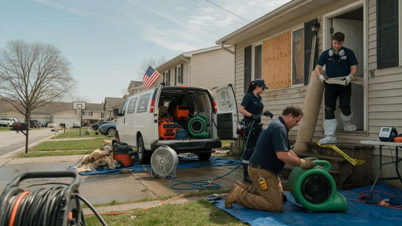 Water Damage Restoration in Robertsdale, PA near me